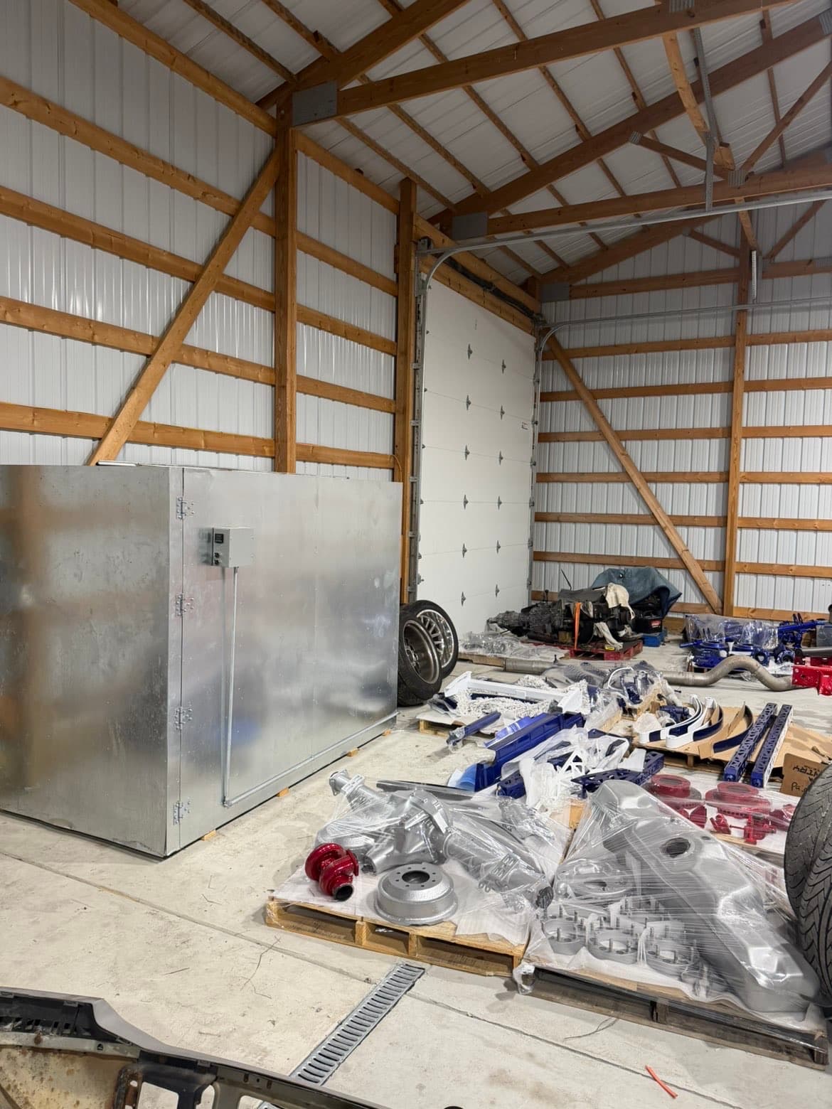 TP Customs LLC shop and powder coat oven