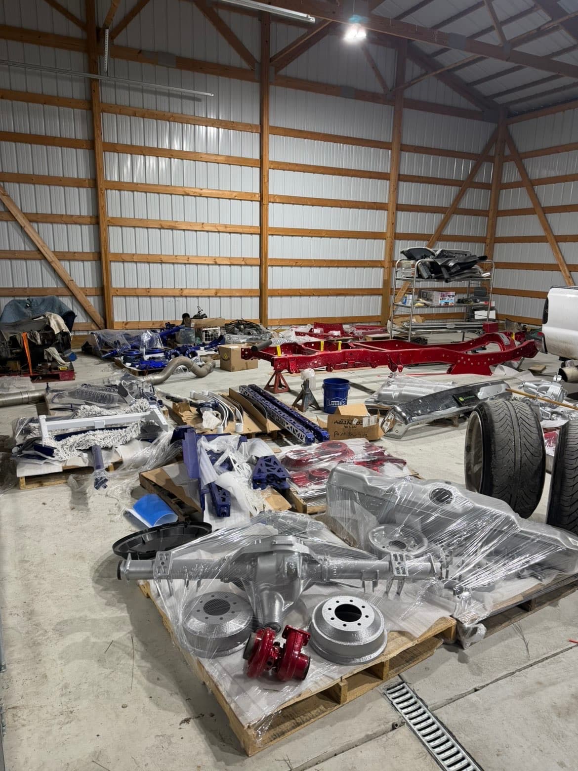 TP Customs LLC shop interior — Saint Paris Ohio